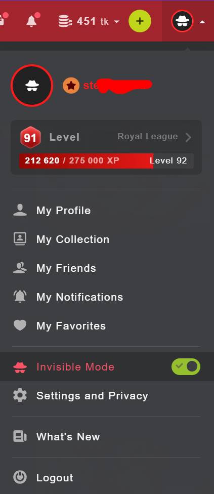 How to get invisible on Stripchat?